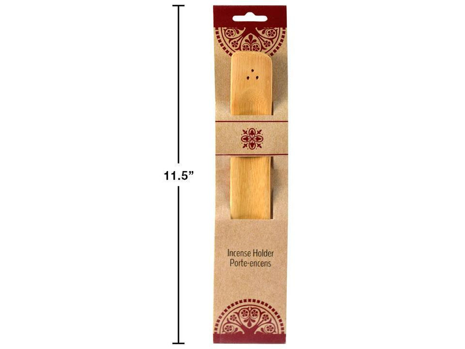 BAMBOO WOOD INCENSE HOLDER