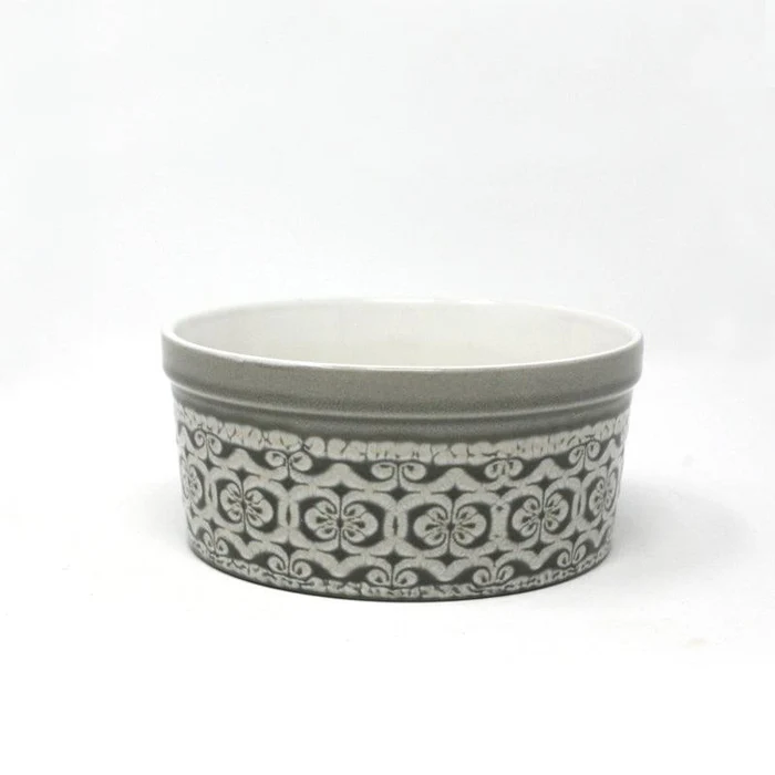 SOUFFLE DISH - GREY