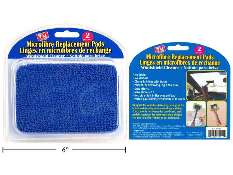 MICROFIBRE REPLACEMENT PADS - 2 PCS