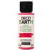 Bottle of DecoArt acrylic paint in berry red color on a white background