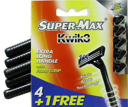 RAZOR KWIK MEN 4 PCS AT495