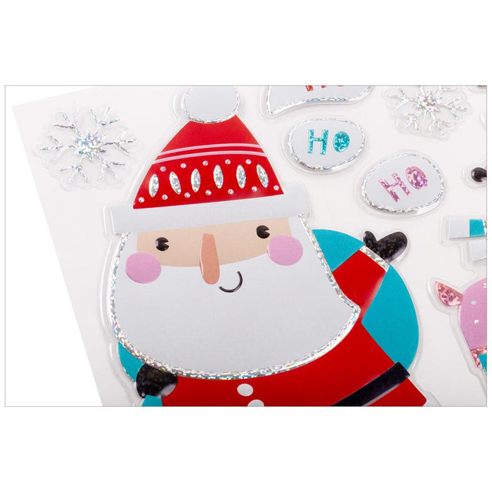 CHRISTMAS EMBOSED FOIL ROOM DECOR