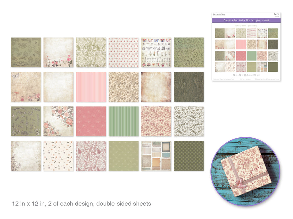 CARDSTOCK 12"X12" THEMED STACK PAD
