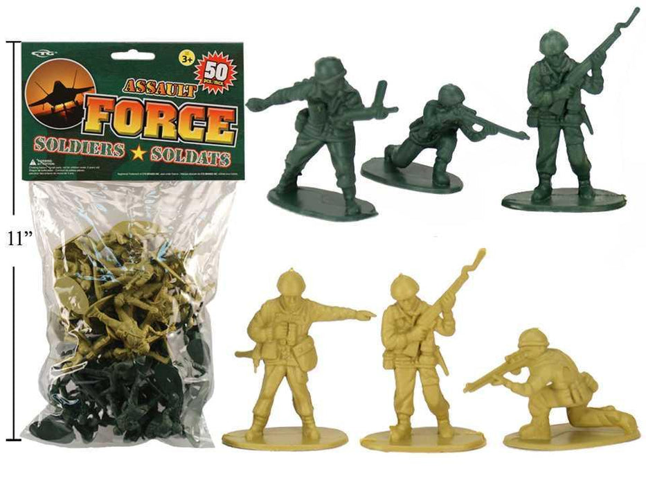 50PC ASSAULT FORCE SOLDIER SET