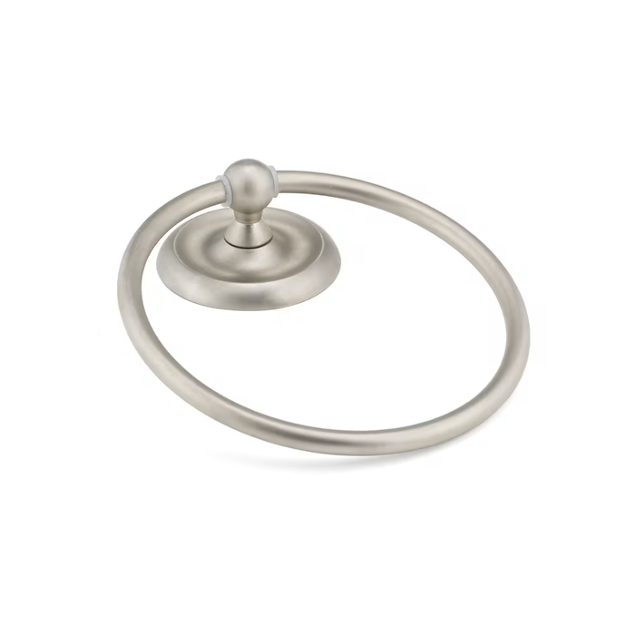NYSTROM 7-1/2" TOWEL RING SATIN NICKEL