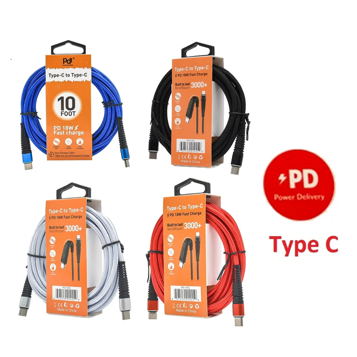 10FT HEAVY DUTY  TYPE C TO TYPE C.