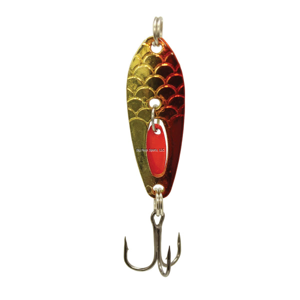 COMPAC CLACKER LURE 1/8 OZ GOLD RED