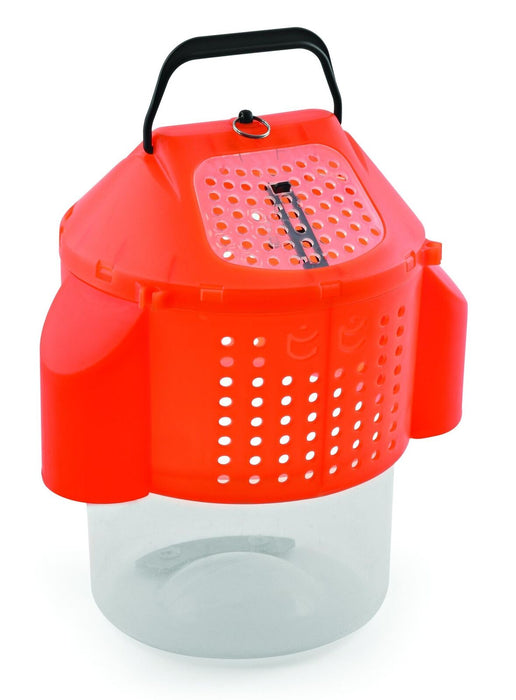 COLLAPSIBLE BAIT BUCKET ORANGE