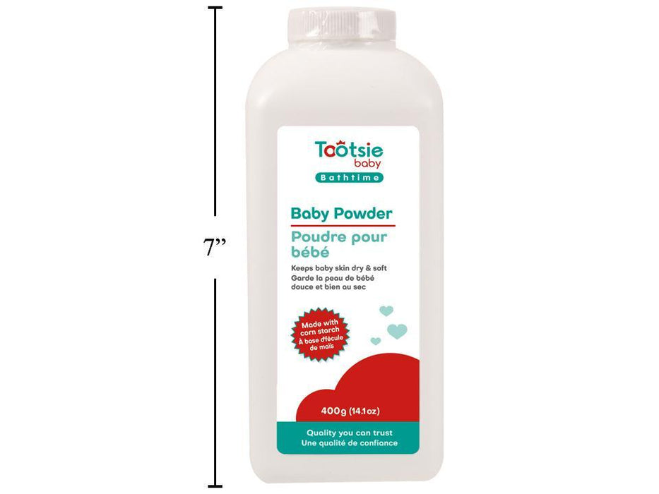 TOOTSIE BABY -  BABY POWDER, 15 OZ
