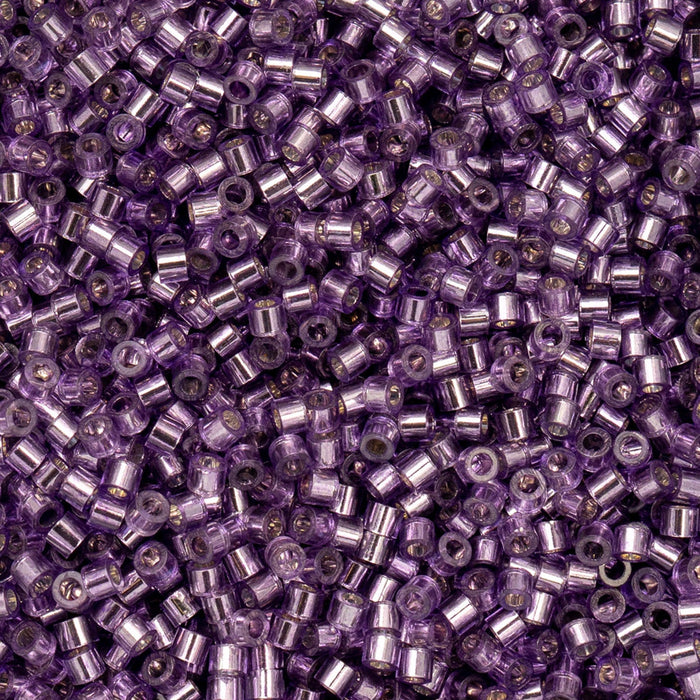Close-up of purple beads