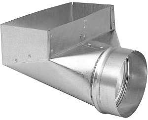 GALVANIZED DUCT ANGLE BOOT