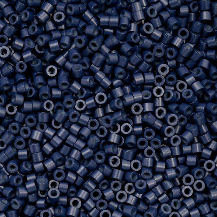 Close-up of dark blue beads