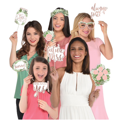 LOVE AND LEAVES PHOTO PROPS