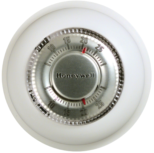 ROUND WHITE MANUAL THERMOSTAT