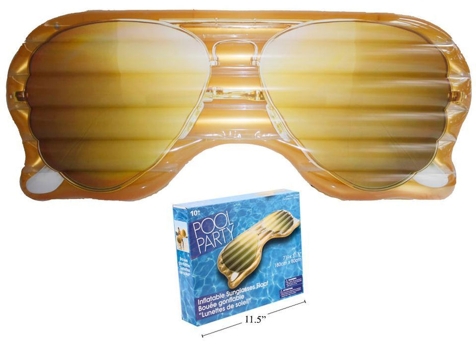 INFLATABLE SUNGLASS FLOAT