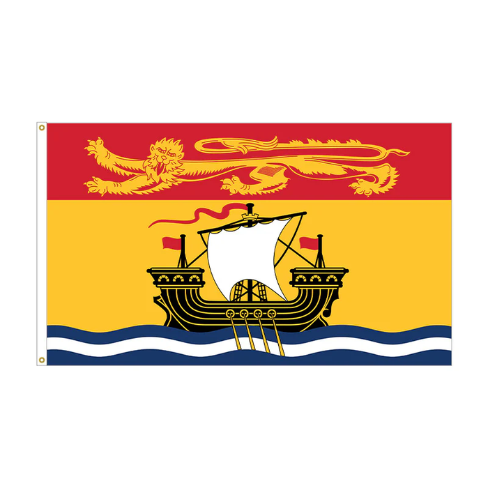 NEW BRUNSWICK FLAG 3' X5'.