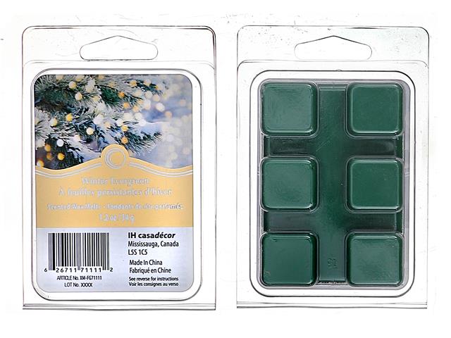 WINTER EVERGREEN WAX MELTS