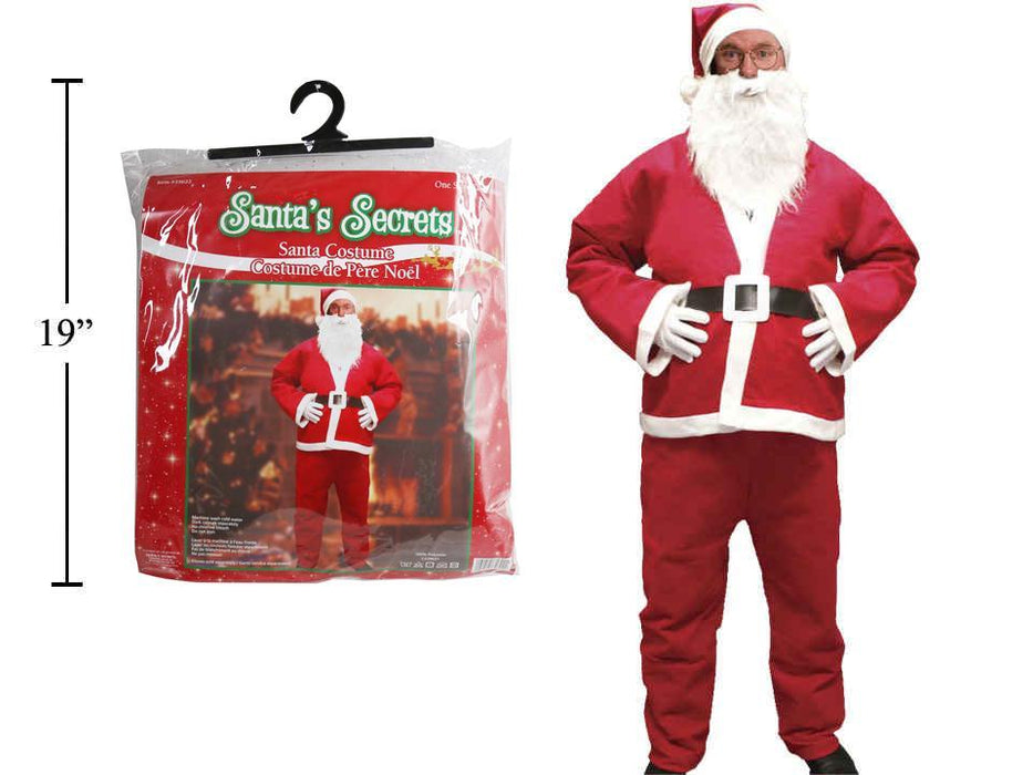 CHRISTMAS 5PCS SANTA COSTUME