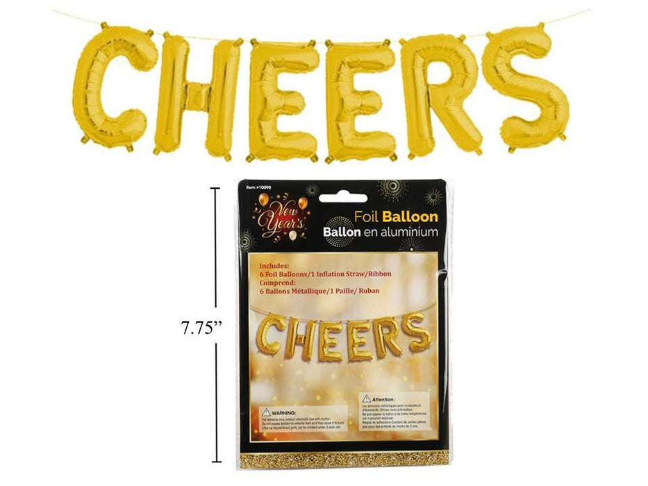 NEW YEAR'S CHEERS BALLOON