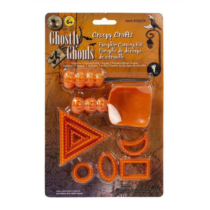 HALLOWEEN PUMPKIN CARVING SET 9 PCS