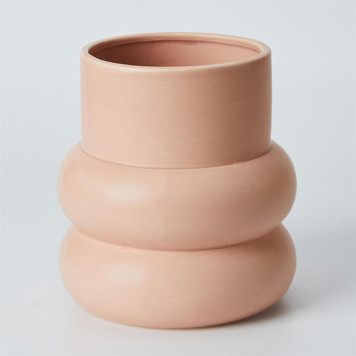 PINK CERAMIC BUBBLE VASE