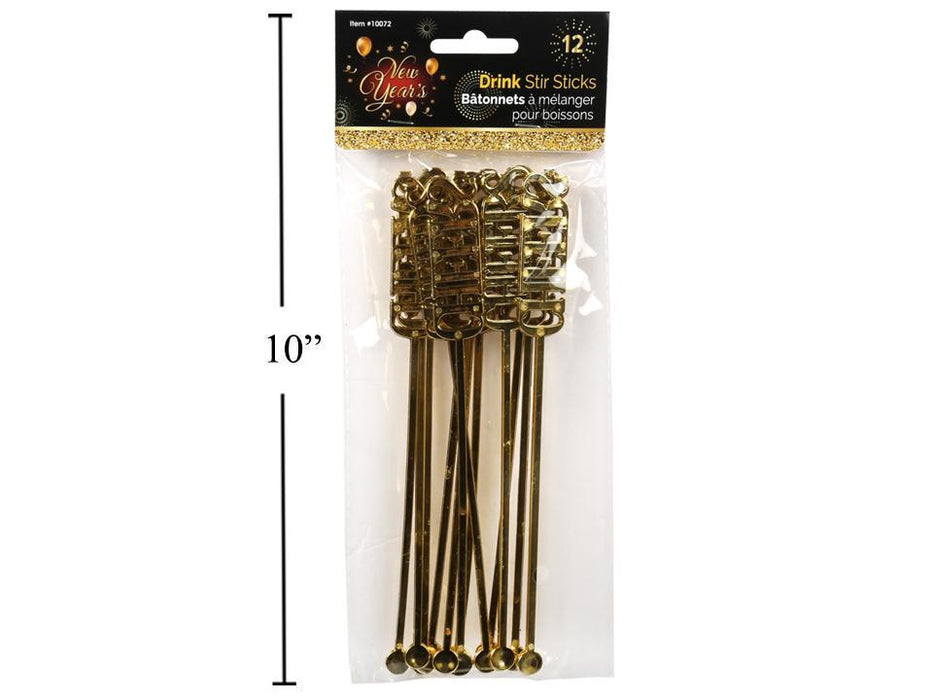 NEW YEAR'S STIR STICKS.
