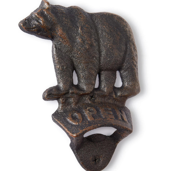 CAST IRON BEAR BOTTLE OPENER