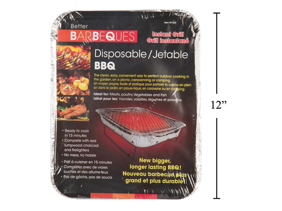 DISPOSABLE BBQ PAN SET