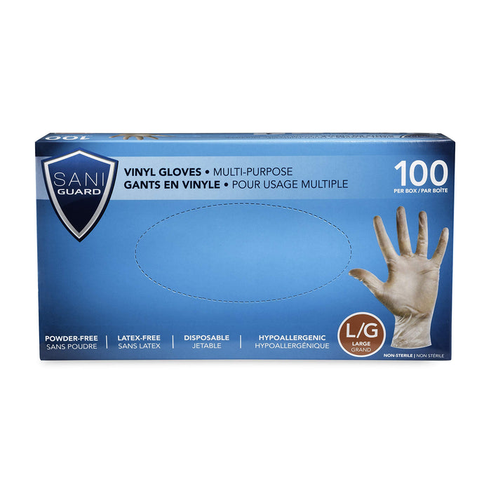 SANI-GUARD NTRILE GLOVES LARGE 100PCS
