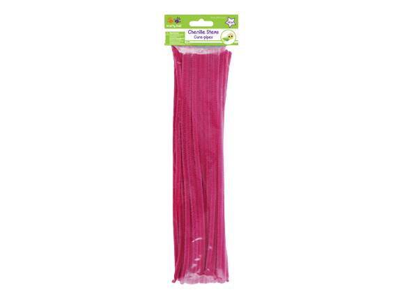 CHENILLE STEMS - FUSCHIA