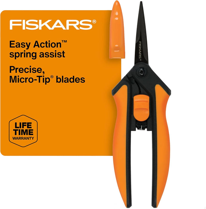 FISKARS NON-STICK MICRO TIP PRUNER.