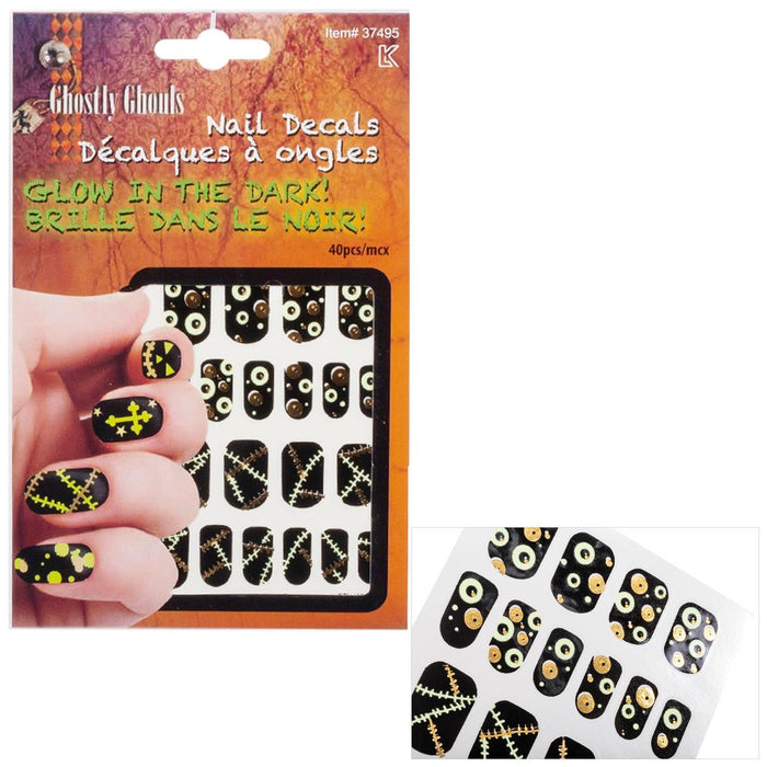 GHOULS NAIL DECALS