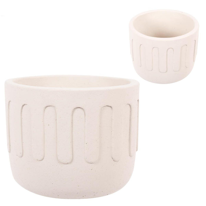 STIEG  CONCRETE PLANTER 5IN