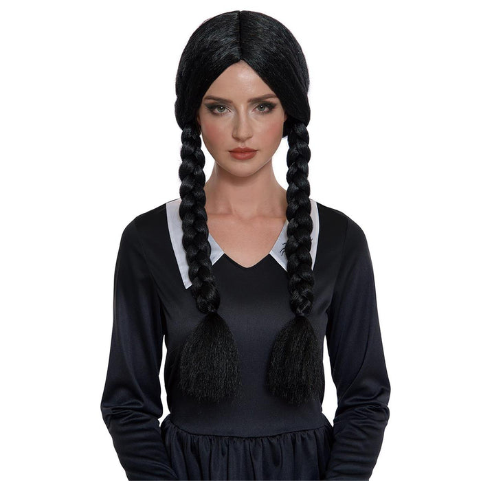 BLACK PARTY WIG ADULT