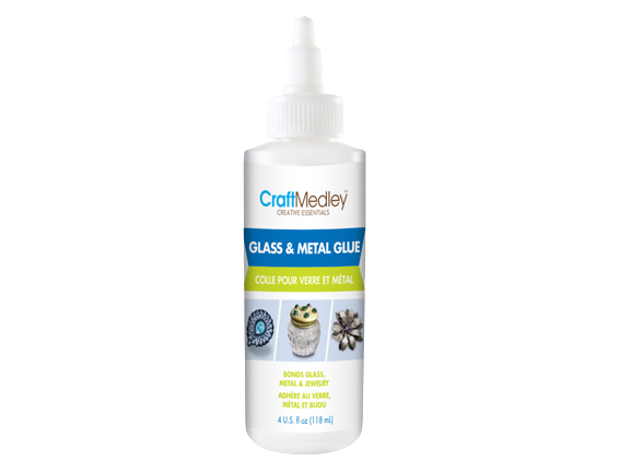 GLASS AND METAL GLUE 4OZ