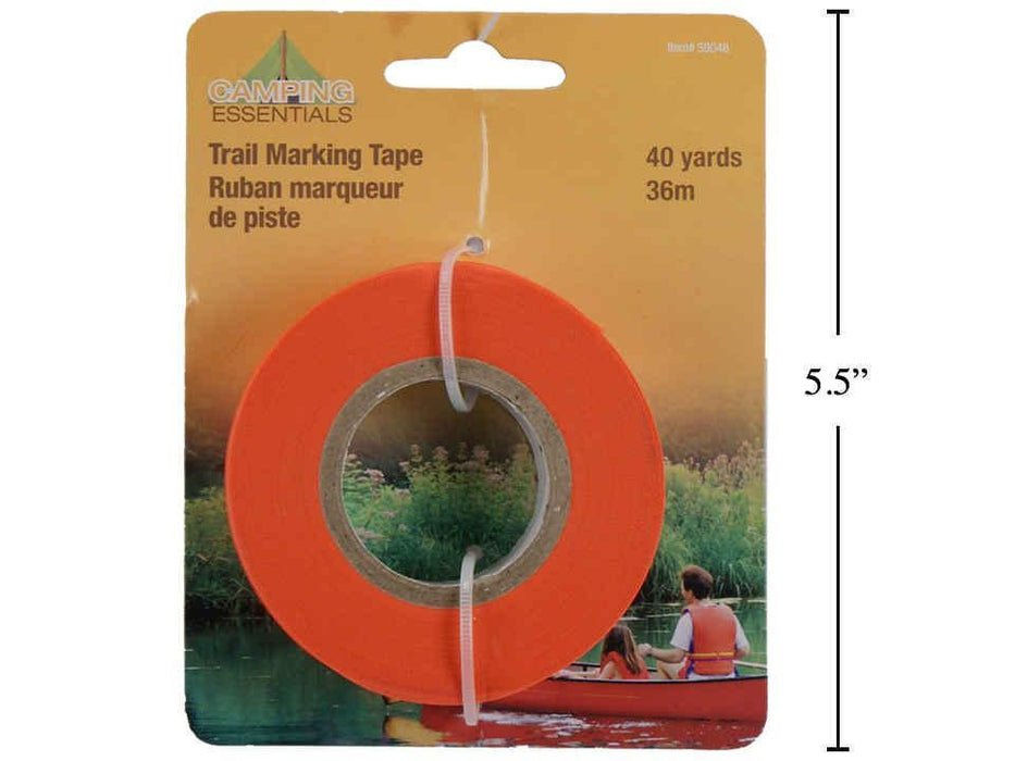 CAMPING TRAIL MARKING TAPE - 40 YDS