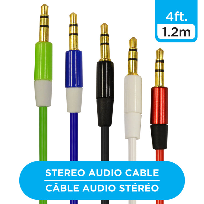 STEREO AUDIO CABLE 4FT