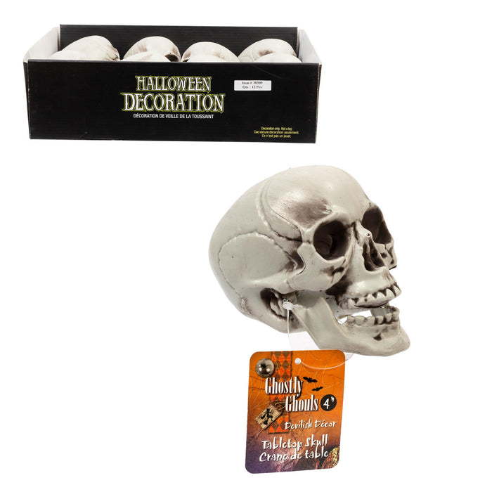 4" TABLE TOP SKULL