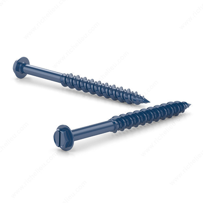 1/4IN GATOR DRIVE CONCRETE SCREWS HEX HEAD 25PK