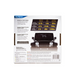 The back of the retail packaging box for the Alpena Special Features 12V 100W LED rear window light kit, featuring product specifications, a black vehicle graphic, and a barcode.