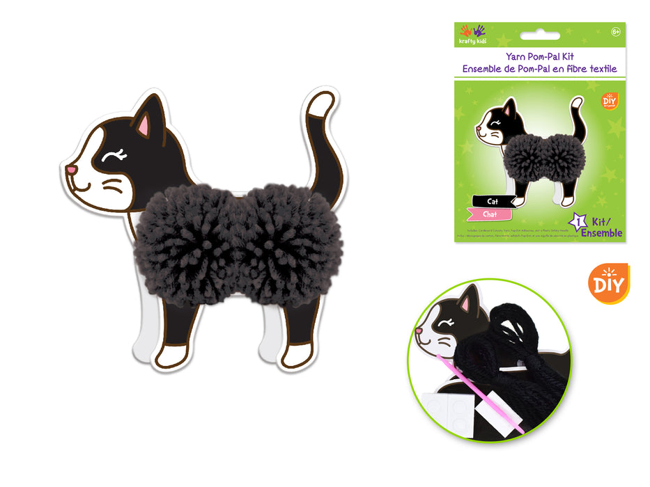 KRAFT KIDS DIY YARN POM-PAL
