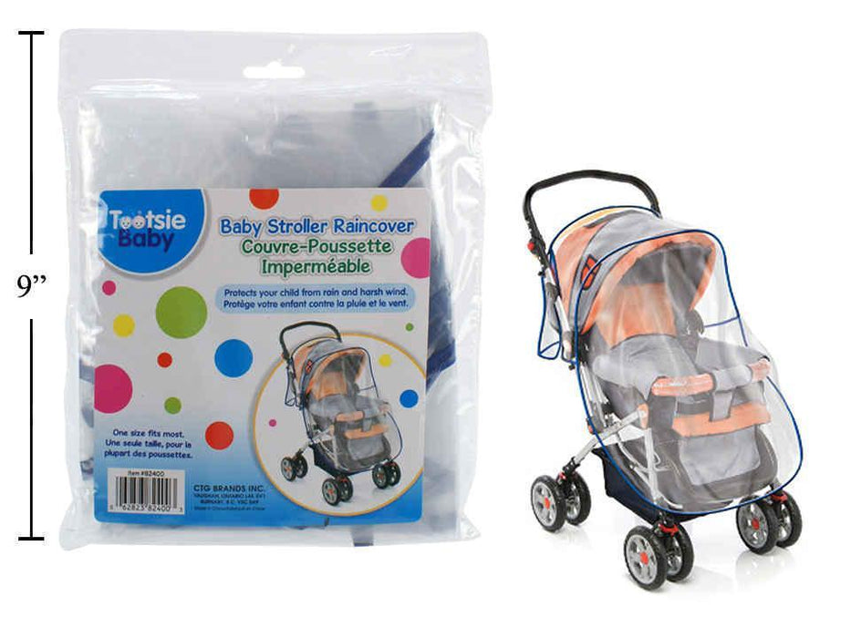 BABY STROLLER RAINCOVER ONE SIZE FITS MOST