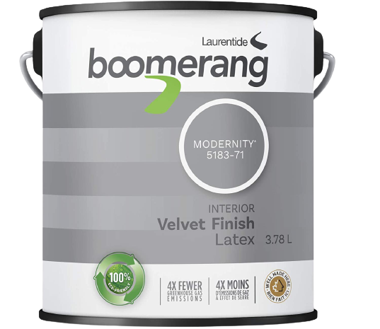 BOOMERANG INTERIOR VELVET FINISH LATEX PAINT