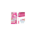 Toilet cleaning product with packaging and a toilet bowl on a white background