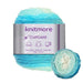 Knitmore Cupcake yarn ball with gradient color on a white background