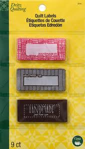 QUILT LABELS - HANDMADE