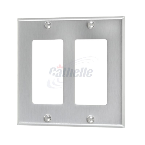 2 GANG DECORA PLATE