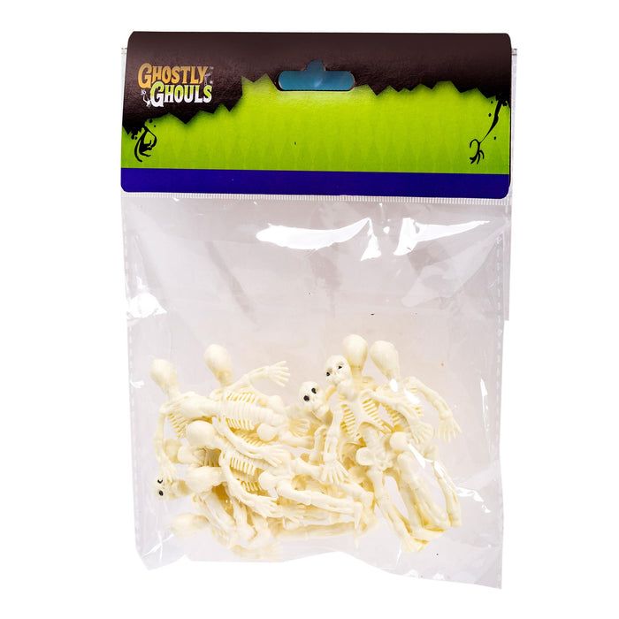6CT 3" PLASTIC SKELETON