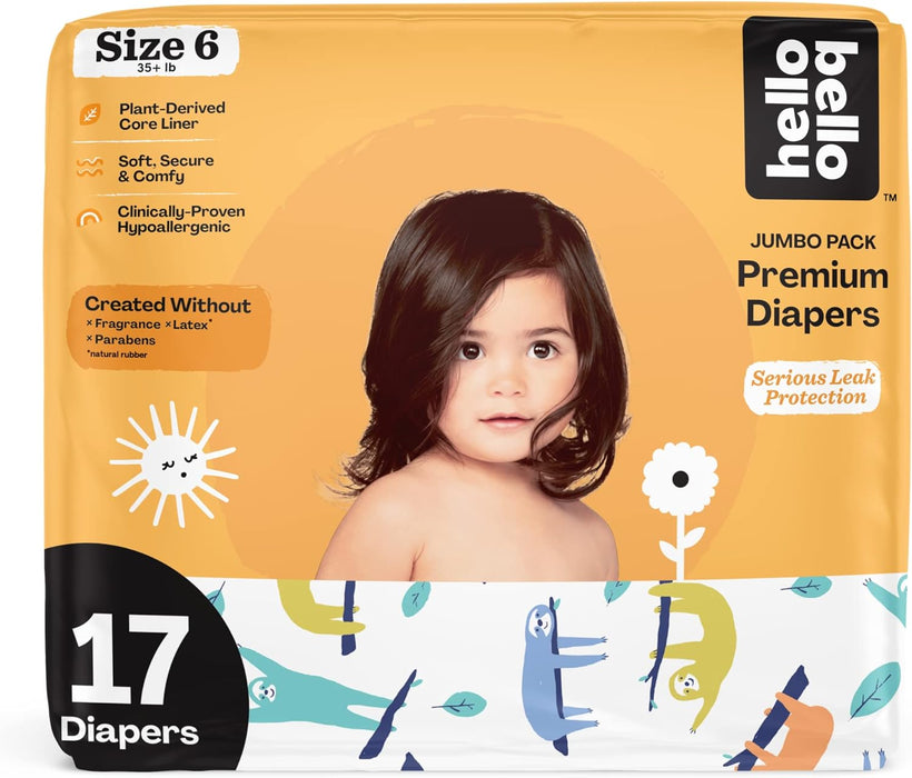 HELLO BELLO SIZE 6 NAPPIE - 17PK