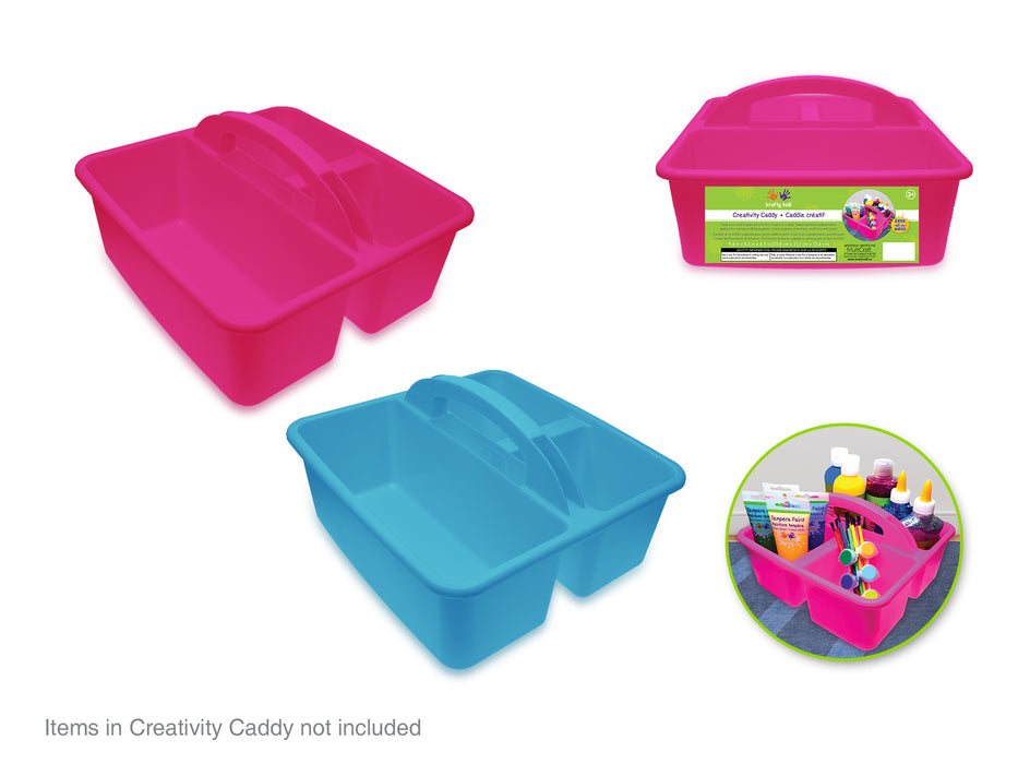 KRAFTY KIDS LESS-OF-A-MESS CREATIVITY CADDY